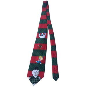 TM Classic Media Rudolph Red-Nosed Reindeer Men's Shirt Tie 100% Polyester